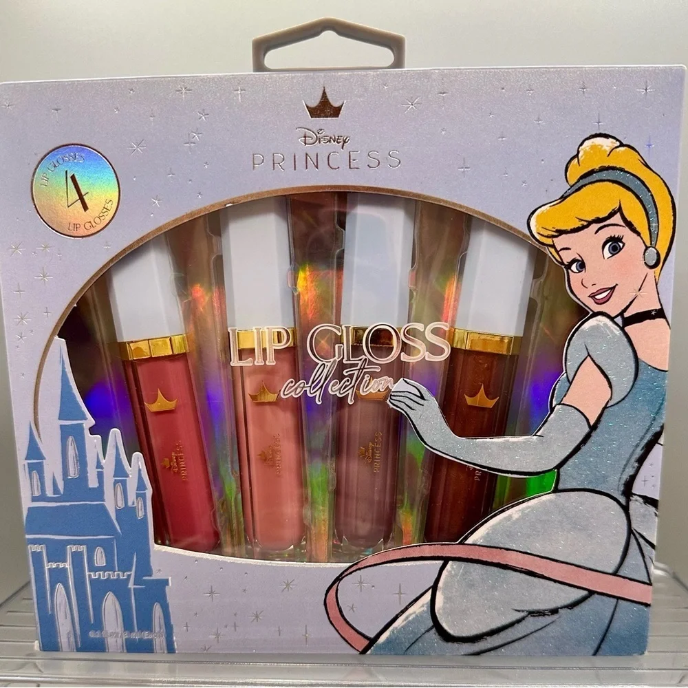 Disney Princess Lip Gloss and Eyeshadow Palette Set